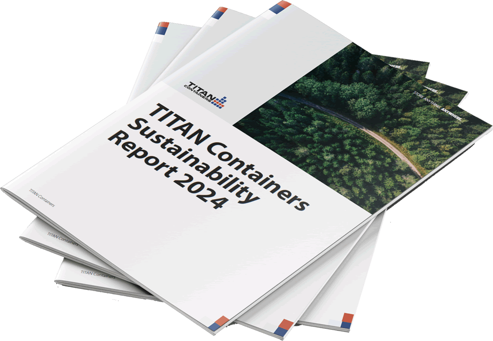 Relatório de sustentabilidade 2024 da TITAN Containers