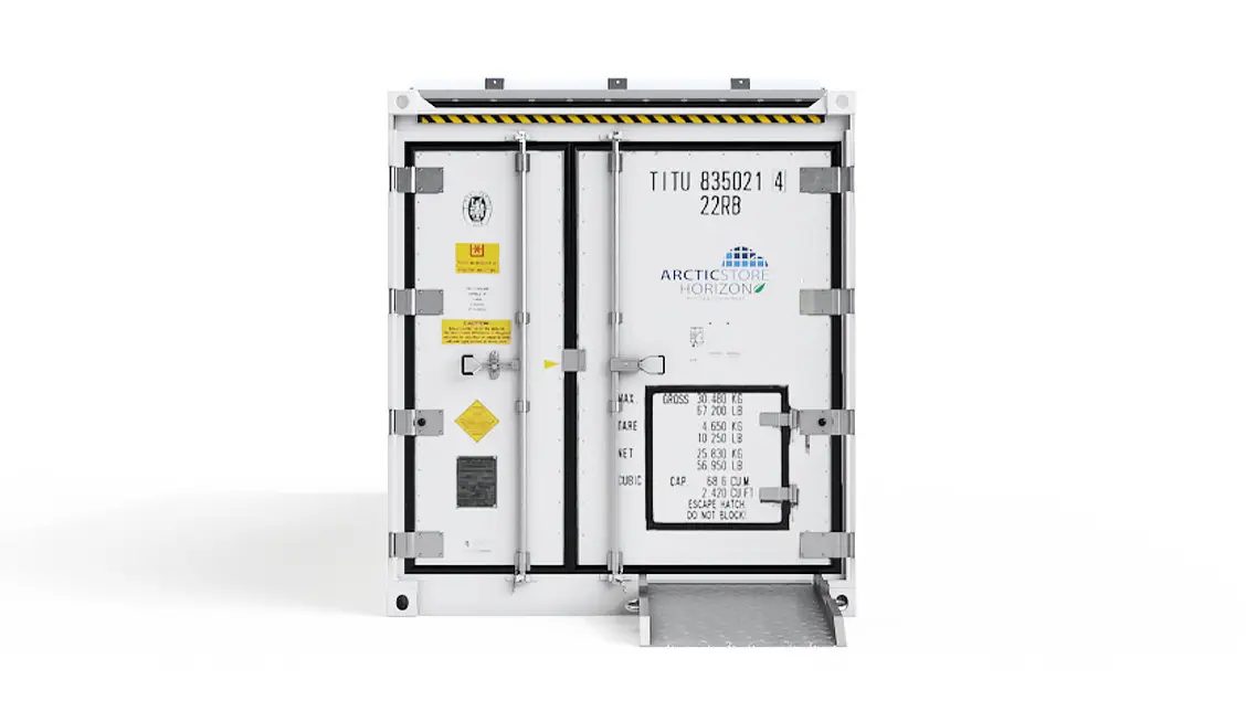 40ft ArcticStore Horizon Contêiner Refrigerado Sustentável